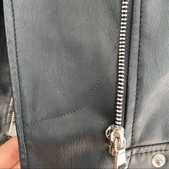 Zara faux leather jacket - Picture 9 of 10